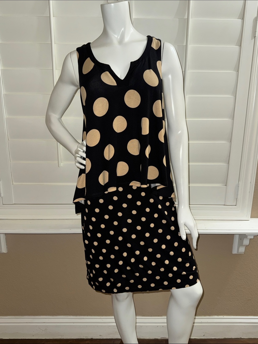 Maeve Davina Polka Dot Dress